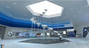 一個展示空間的設計和結構值得注意的地方有哪些？